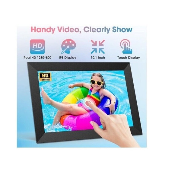 SKYZOO WiFi 10.1'' Touchscreen Digital Picture Frame with 1280 Resolution - Picture 4 of 10